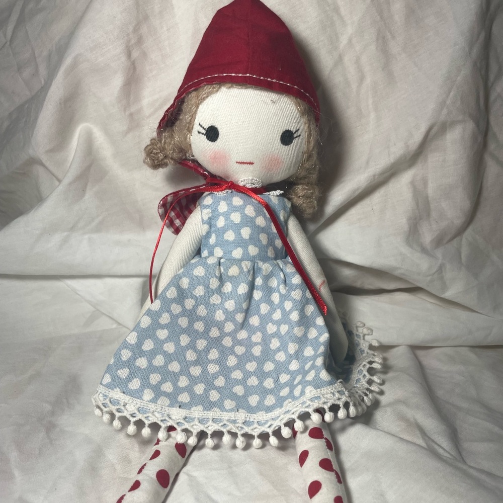 Little Red Riding Hood handmade doll
